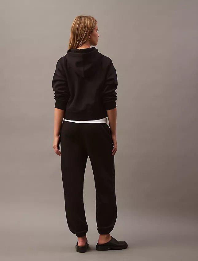Pantaloni da jogging in felpa con monogramma Pantaloni da jogging in felpa con monogramma