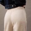 Pantaloni da jogging in felpa con monogramma Pantaloni da jogging in felpa con monogramma