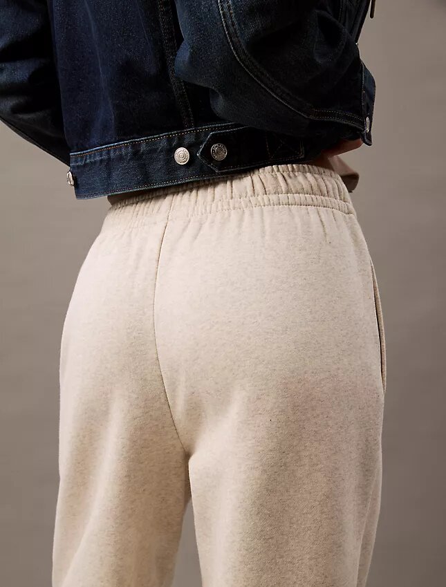 Pantaloni da jogging in felpa con monogramma Pantaloni da jogging in felpa con monogramma