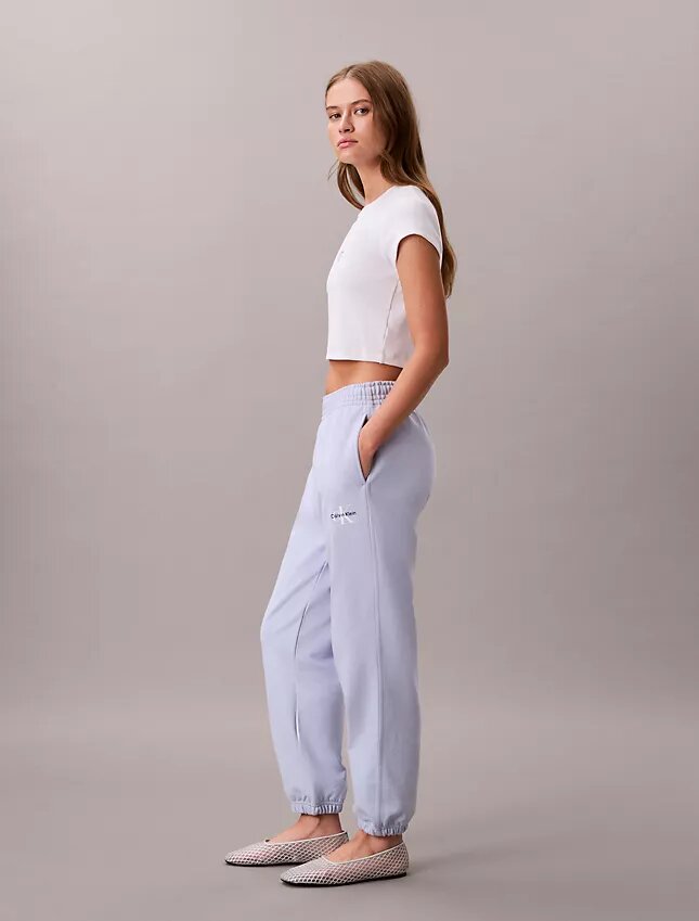 Pantaloni da jogging in felpa French Terry Monologo Pantaloni da jogging in felpa French Terry Monologo