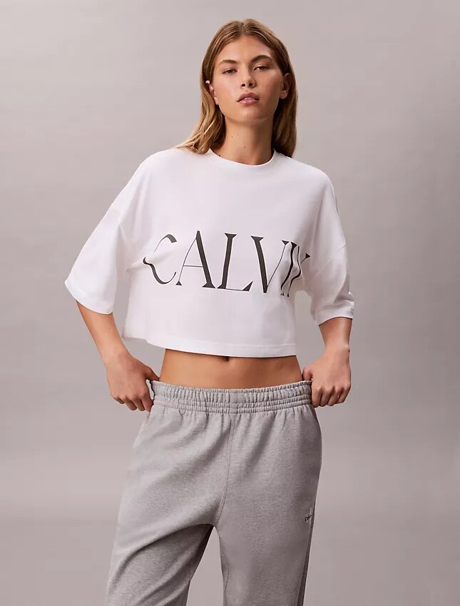 Pantaloni da jogging in felpa French Terry Monologo Pantaloni da jogging in felpa French Terry Monologo