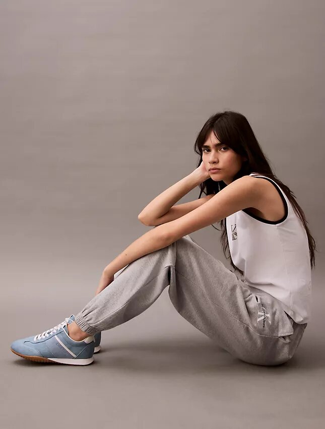 Pantaloni da jogging in felpa French Terry Monologo Pantaloni da jogging in felpa French Terry Monologo