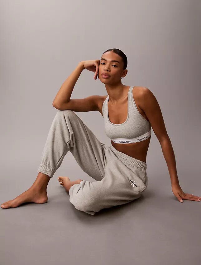 Pantaloni da jogging in felpa mista cotone Pantaloni da jogging in felpa mista cotone