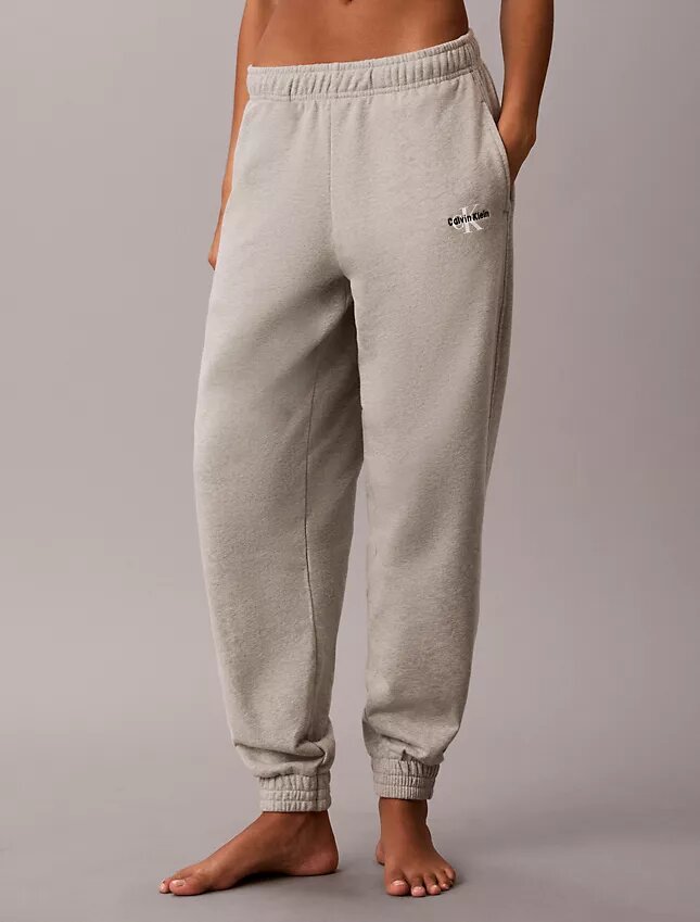Pantaloni da jogging in felpa mista cotone Pantaloni da jogging in felpa mista cotone