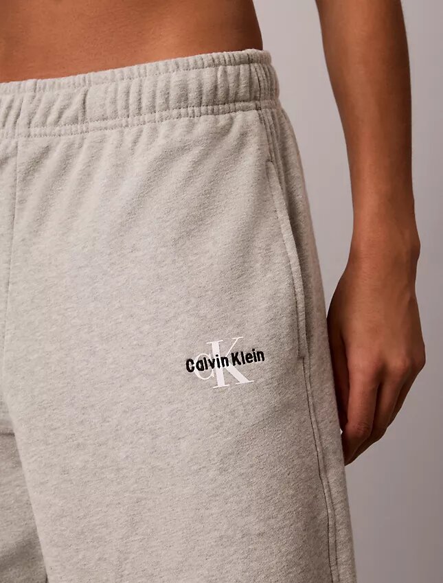 Pantaloni da jogging in felpa mista cotone Pantaloni da jogging in felpa mista cotone