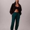 Pantaloni da jogging in pile con logo