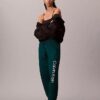 Pantaloni da jogging in pile con logo