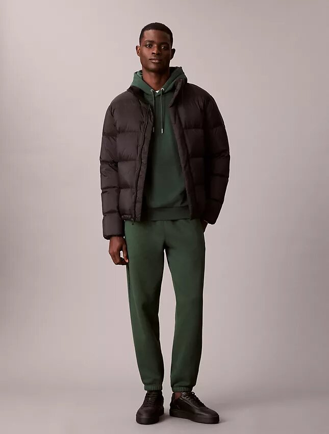 Pantaloni da jogging in pile con logo Archive Pantaloni da jogging in pile con logo Archive