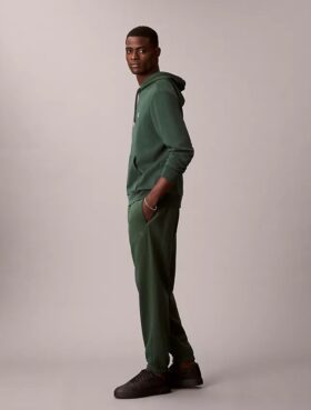 Pantaloni da jogging in pile con logo Archive Pantaloni da jogging in pile con logo Archive