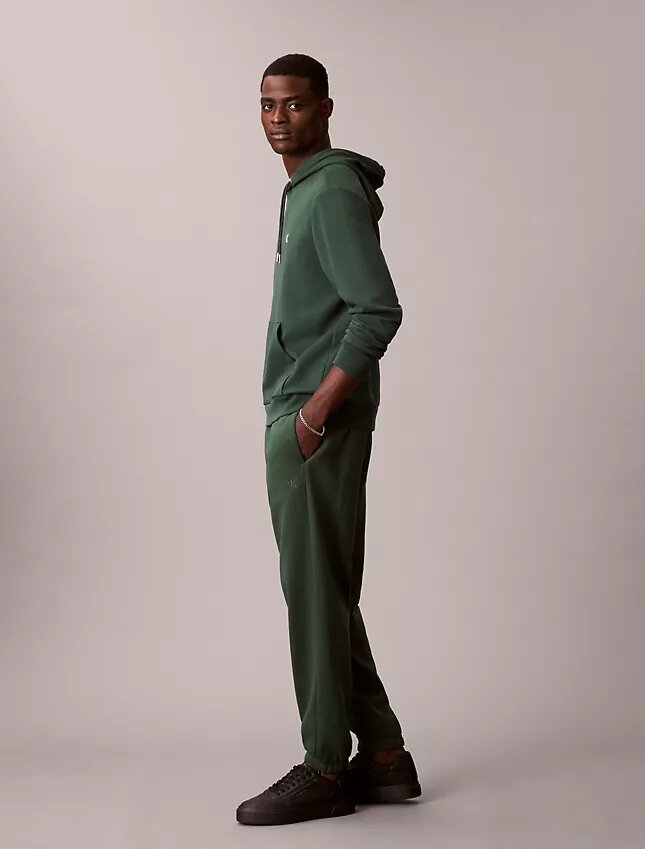 Pantaloni da jogging in pile con logo Archive Pantaloni da jogging in pile con logo Archive