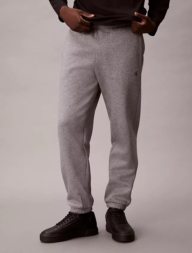 Pantaloni da jogging in pile con logo Archive Pantaloni da jogging in pile con logo Archive