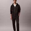 Pantaloni da jogging in pile con monogramma Pantaloni da jogging in pile con monogramma