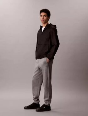 Pantaloni da jogging in pile con monogramma Pantaloni da jogging in pile con monogramma