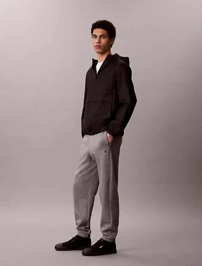 Pantaloni da jogging in pile con monogramma Pantaloni da jogging in pile con monogramma