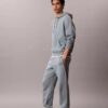 Pantaloni da jogging in pile con monogramma Pantaloni da jogging in pile con monogramma