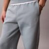 Pantaloni da jogging in pile con monogramma Pantaloni da jogging in pile con monogramma