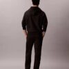Pantaloni da jogging in pile con monogramma Pantaloni da jogging in pile con monogramma