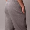 Pantaloni da jogging in pile con monogramma Pantaloni da jogging in pile con monogramma