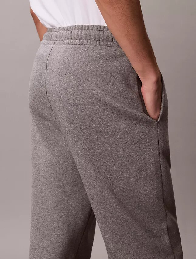 Pantaloni da jogging in pile con monogramma Pantaloni da jogging in pile con monogramma