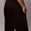 Pantaloni da jogging in pile con monogramma Pantaloni da jogging in pile con monogramma