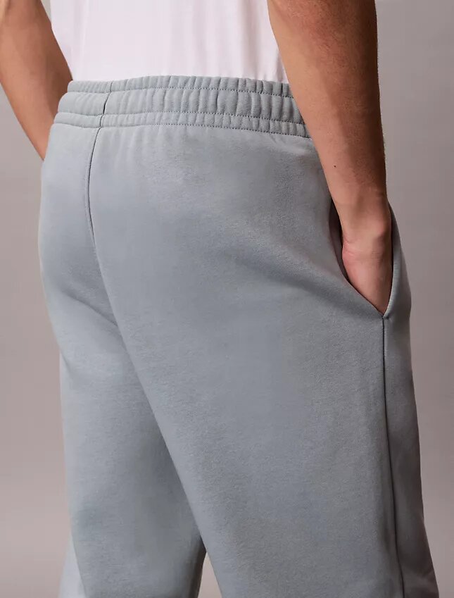 Pantaloni da jogging in pile con monogramma Pantaloni da jogging in pile con monogramma