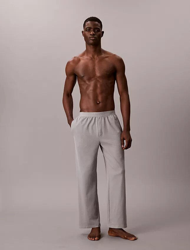 Pantaloni da notte in piqué Pantaloni da notte in piqué