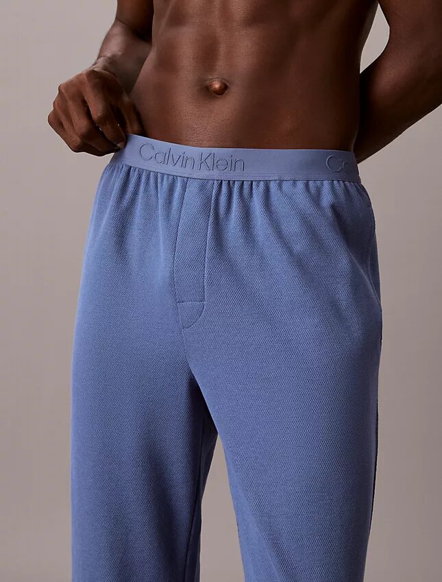 Pantaloni da notte in piqué Pantaloni da notte in piqué