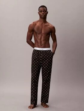 Pantaloni da notte in popeline di cotone