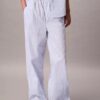 Pantaloni da notte in popeline di cotone Pantaloni da notte in popeline di cotone