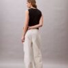 Pantaloni da paracadutista in nylon stropicciato Pantaloni da paracadutista in nylon stropicciato