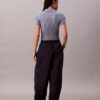 Pantaloni da paracadutista in nylon stropicciato