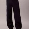 Pantaloni da tuta in denim indaco leggero