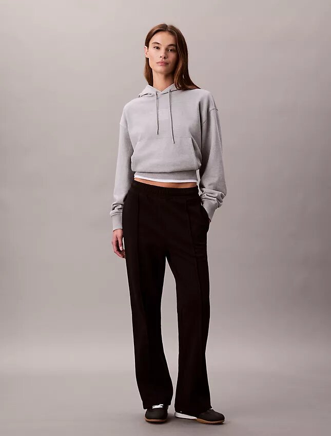 Pantaloni da tuta in felpa French Terry con logo d’archivio Pantaloni da tuta in felpa French Terry con logo d’archivio