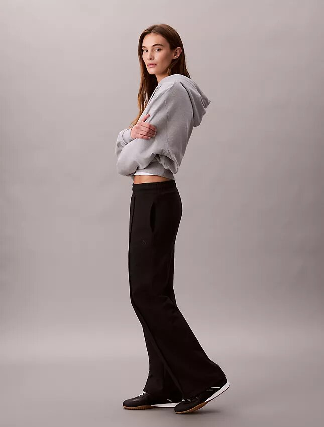 Pantaloni da tuta in felpa French Terry con logo d’archivio Pantaloni da tuta in felpa French Terry con logo d’archivio