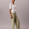 Pantaloni da viaggio in crêpe elasticizzato