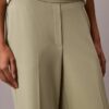 Pantaloni da viaggio in crêpe elasticizzato