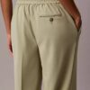 Pantaloni da viaggio in crêpe elasticizzato