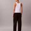 Pantaloni da viaggio in crêpe elasticizzato Pantaloni da viaggio in crêpe elasticizzato