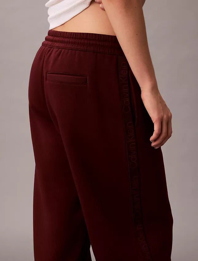 Pantaloni della tuta con nastro con logo Pantaloni della tuta con nastro con logo