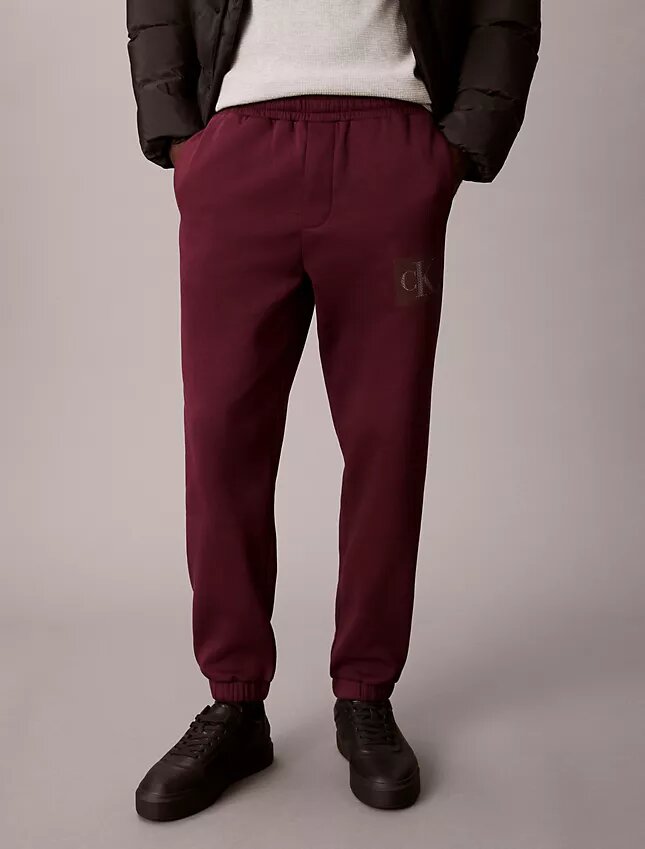 Pantaloni della tuta in felpa con grafica Monogram a strati Pantaloni della tuta in felpa con grafica Monogram a strati