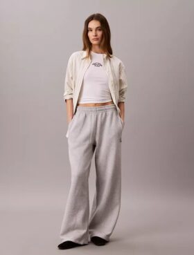 Pantaloni della tuta in pile Monologo a gamba larga