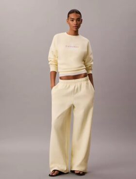 Pantaloni della tuta in pile Monologo a gamba larga