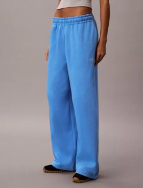 Pantaloni della tuta in pile Monologo a gamba larga