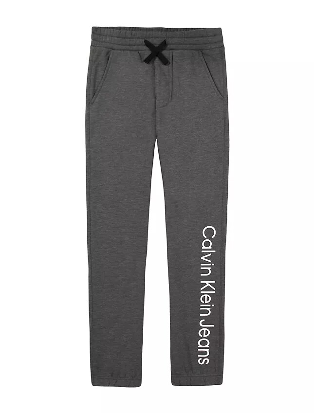 Pantaloni della tuta per bambino con coulisse e logo CKJ Pantaloni della tuta per bambino con coulisse e logo CKJ