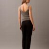 Pantaloni dritti elasticizzati raffinati