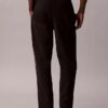 Pantaloni dritti in seersucker Pantaloni dritti in seersucker