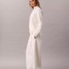 Pantaloni in cotone con cintura