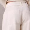 Pantaloni in cotone con cintura
