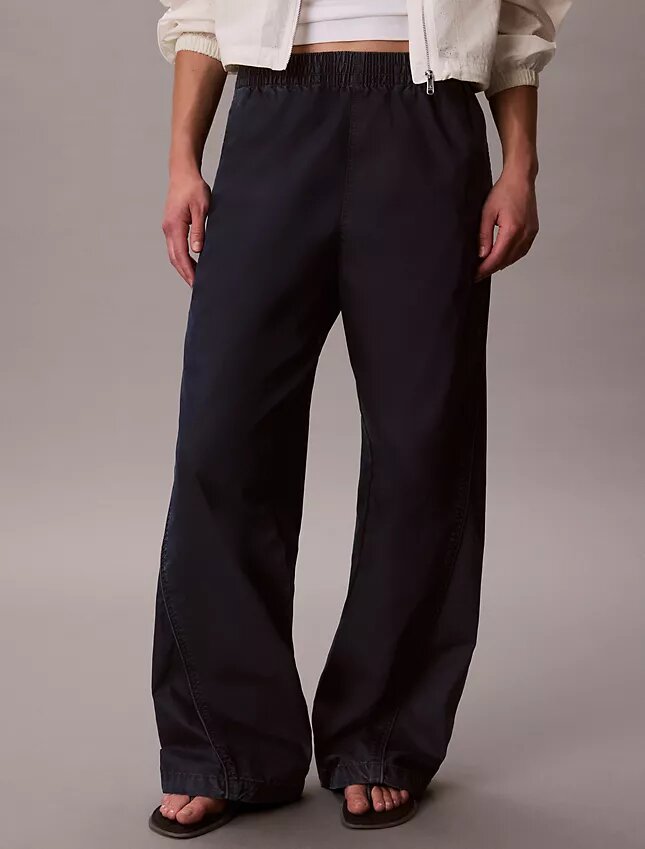 Pantaloni in Denim stile paracadutista Pantaloni in Denim stile paracadutista