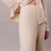 Pantaloni in interlock spazzolato Pantaloni in interlock spazzolato